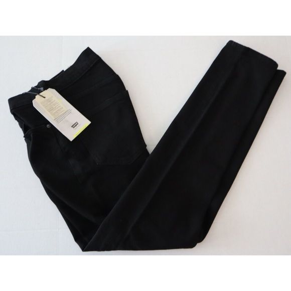 Levi's 512 Men's Sz 30 x 32 Black Premium Slim Taper Leg Denim Jeans - Picture 9 of 10